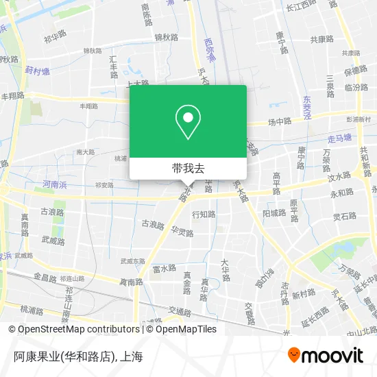 阿康果业(华和路店)地图
