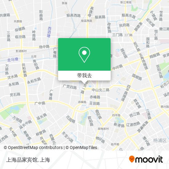 上海品家宾馆地图