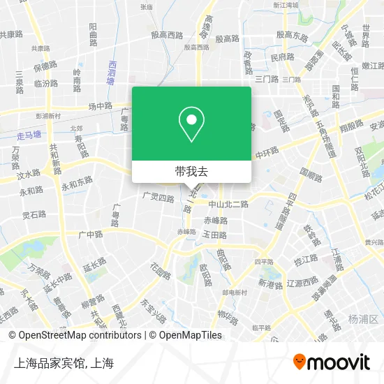 上海品家宾馆地图