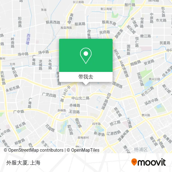 外服大厦地图
