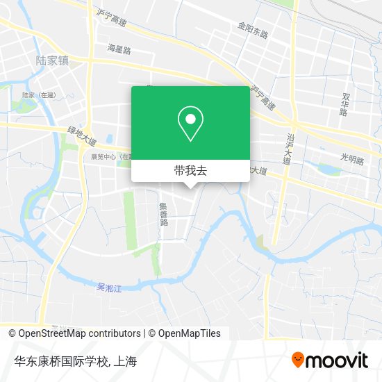 华东康桥国际学校地图