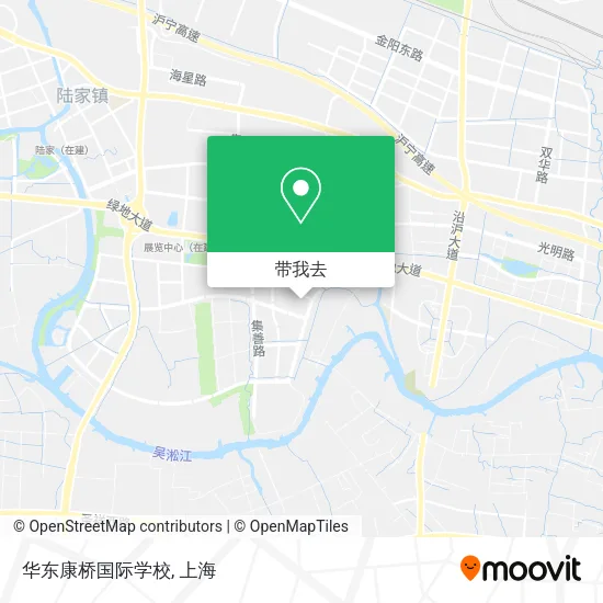 华东康桥国际学校地图