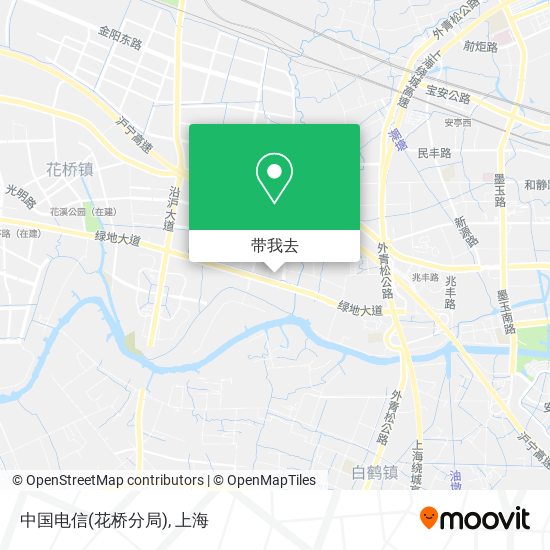中国电信(花桥分局)地图