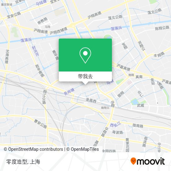 零度造型地图