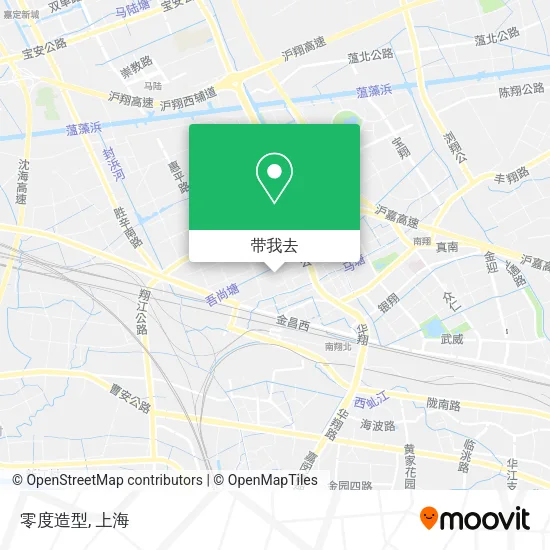 零度造型地图