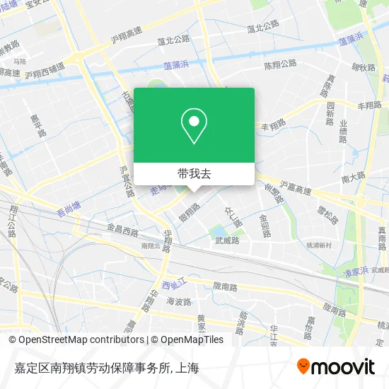 嘉定区南翔镇劳动保障事务所地图