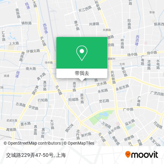 交城路229弄47-50号地图