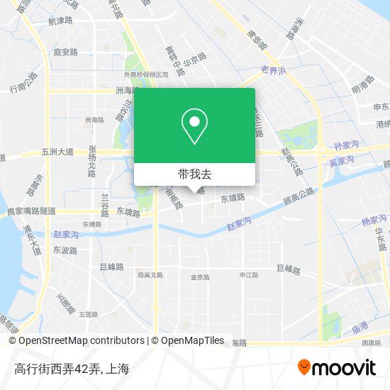 高行街西弄42弄地图