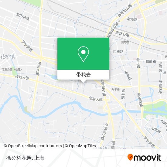 徐公桥花园地图
