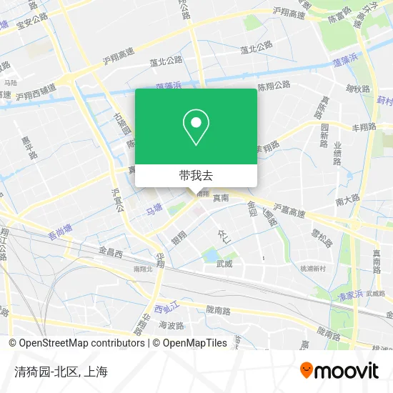 清猗园-北区地图