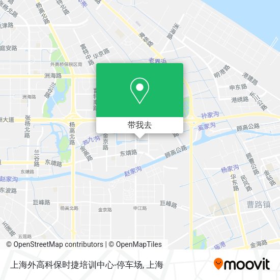 上海外高科保时捷培训中心-停车场地图