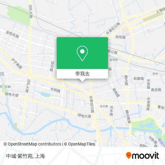 中城·紫竹苑地图