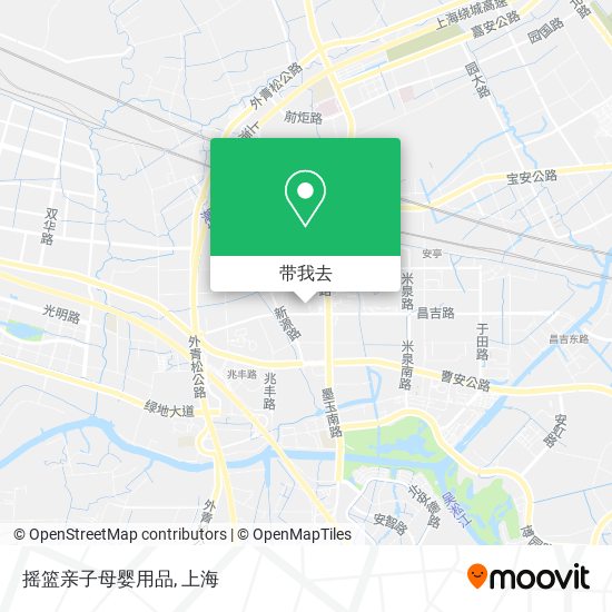 摇篮亲子母婴用品地图