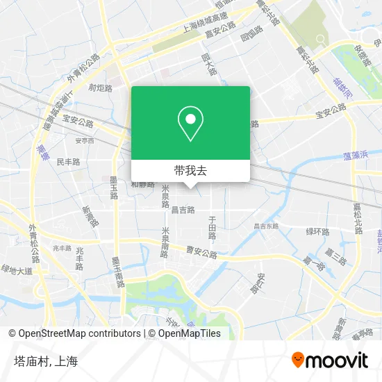 塔庙村地图