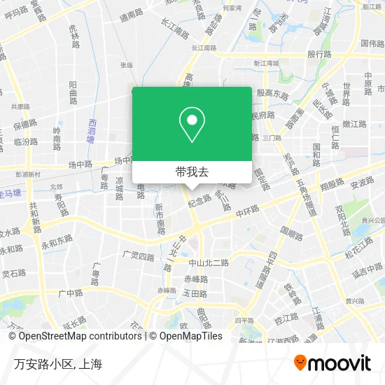 万安路小区地图