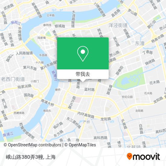 峨山路380弄3幢地图