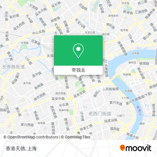 香港天徳地图