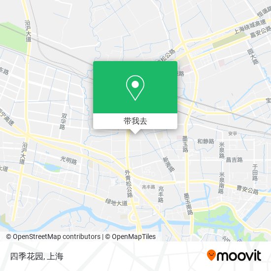四季花园地图