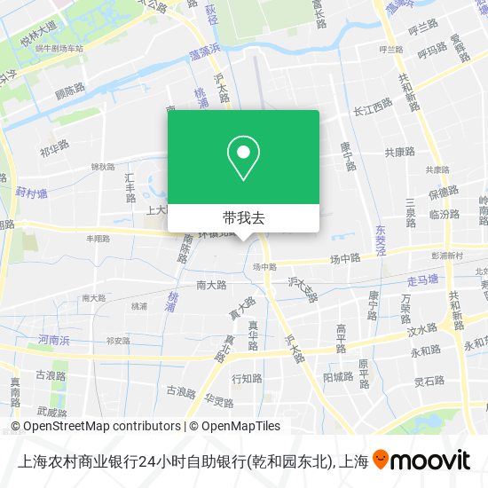 上海农村商业银行24小时自助银行(乾和园东北)地图