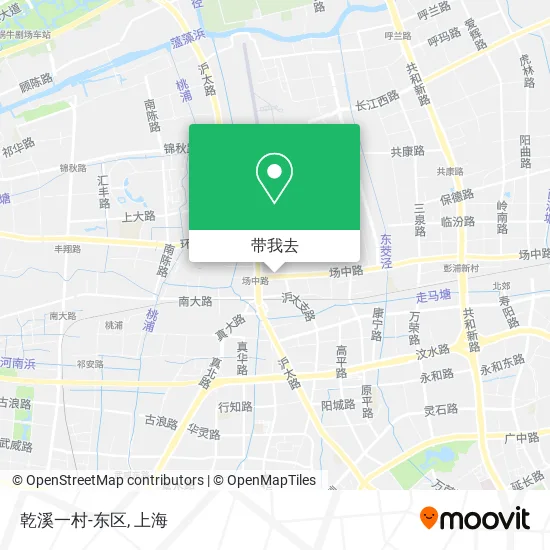 乾溪一村-东区地图