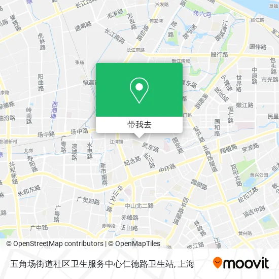 五角场街道社区卫生服务中心仁德路卫生站地图