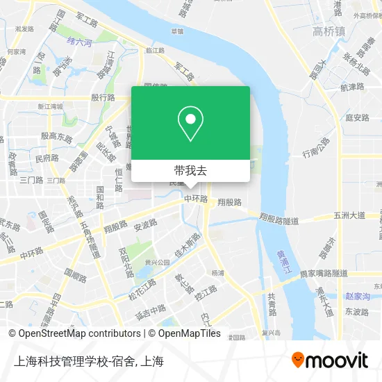 上海科技管理学校-宿舍地图