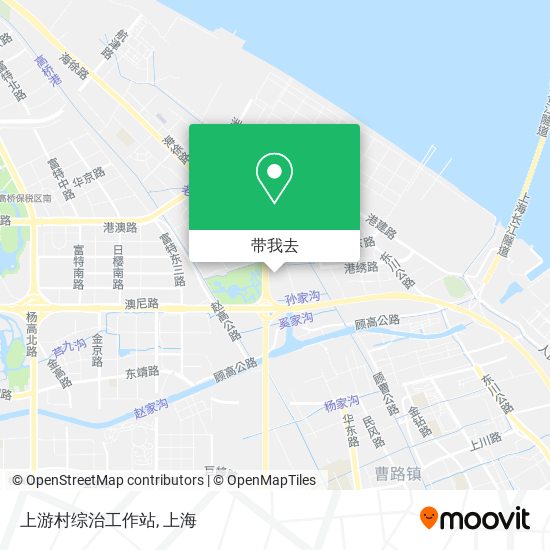 上游村综治工作站地图