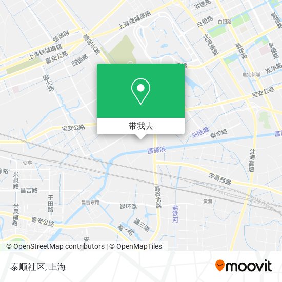 泰顺社区地图