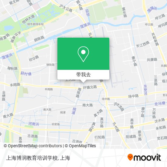 上海博润教育培训学校地图