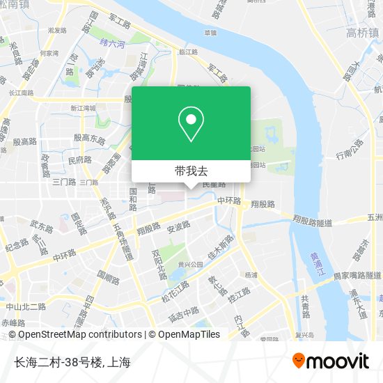长海二村-38号楼地图