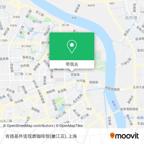 肯德基外送现磨咖啡馆(嫩江店)地图