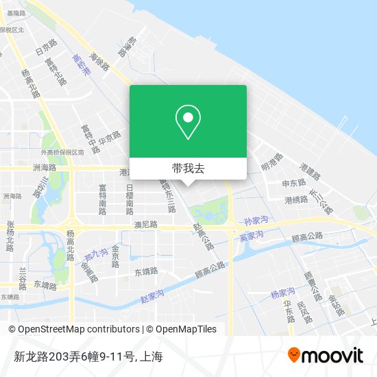 新龙路203弄6幢9-11号地图