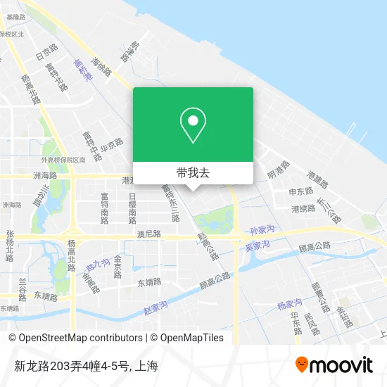 新龙路203弄4幢4-5号地图