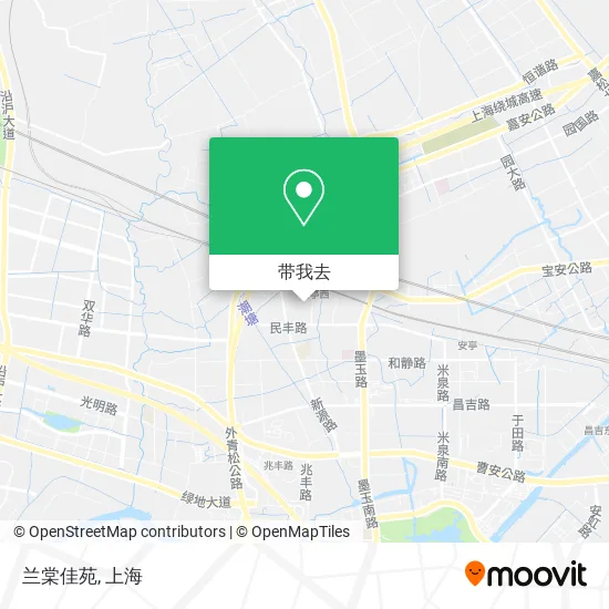 兰棠佳苑地图