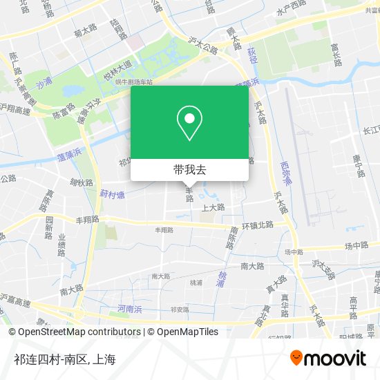 祁连四村-南区地图