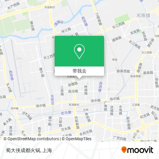 蜀大侠成都火锅地图