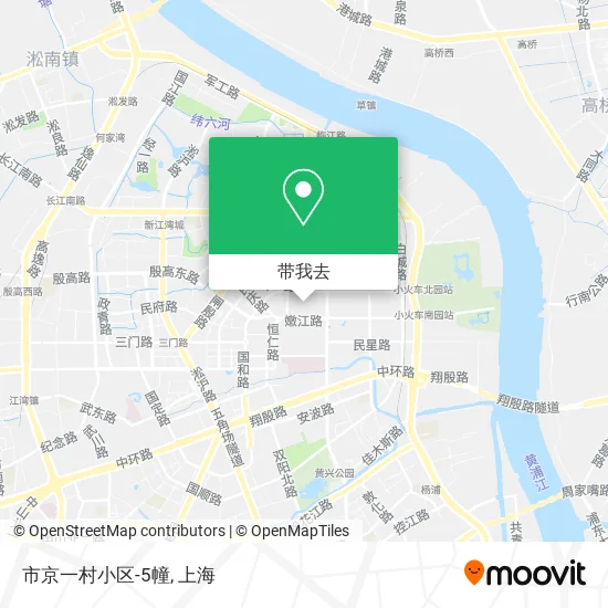 市京一村小区-5幢地图