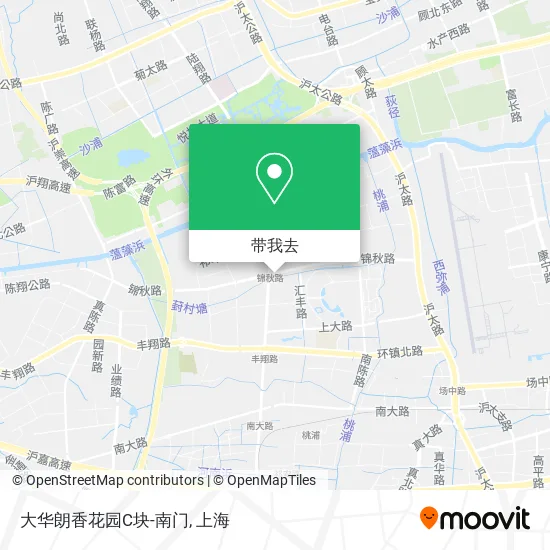 大华朗香花园C块-南门地图