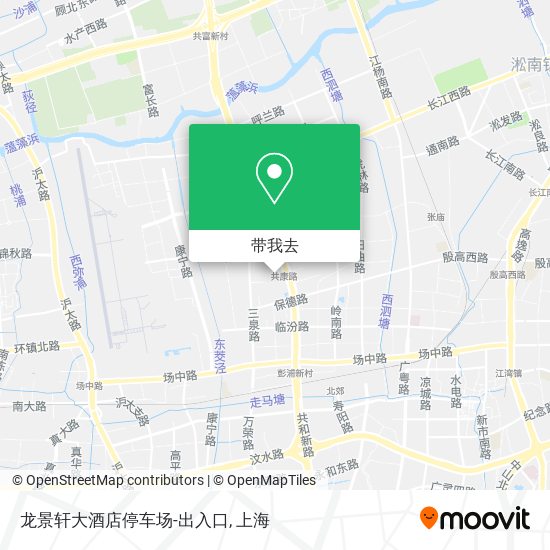 龙景轩大酒店停车场-出入口地图