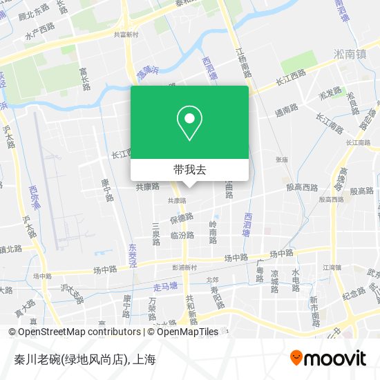 秦川老碗(绿地风尚店)地图