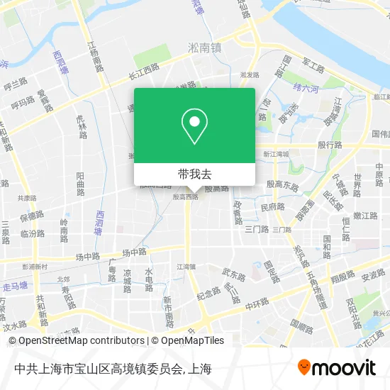 中共上海市宝山区高境镇委员会地图
