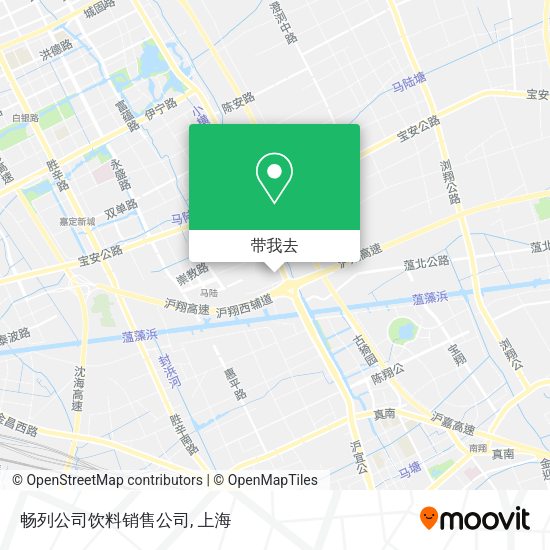 畅列公司饮料销售公司地图