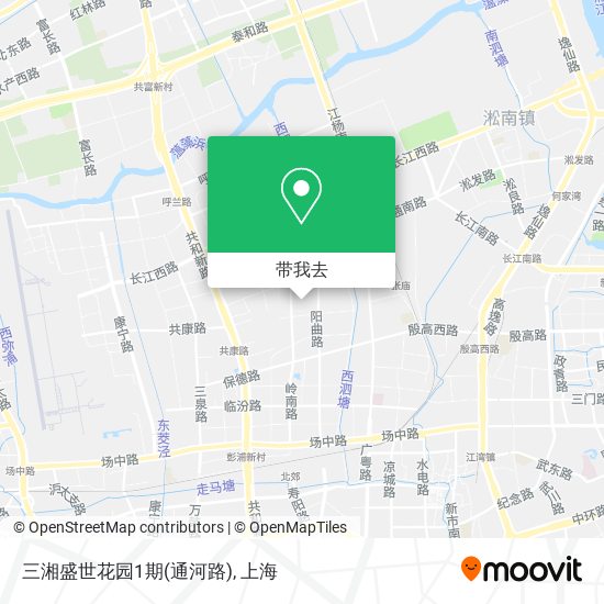 三湘盛世花园1期(通河路)地图