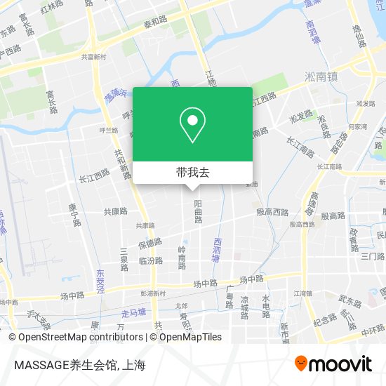 MASSAGE养生会馆地图