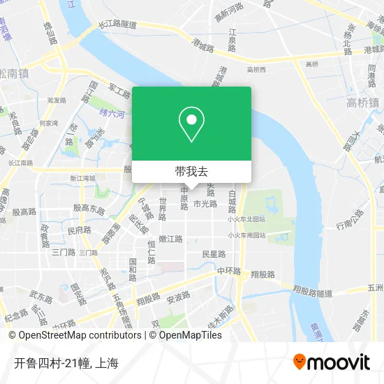开鲁四村-21幢地图