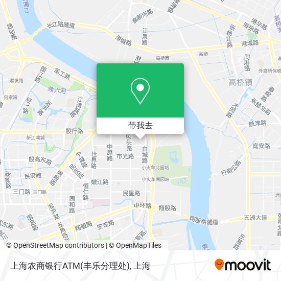 上海农商银行ATM(丰乐分理处)地图