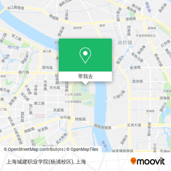 上海城建职业学院(杨浦校区)地图