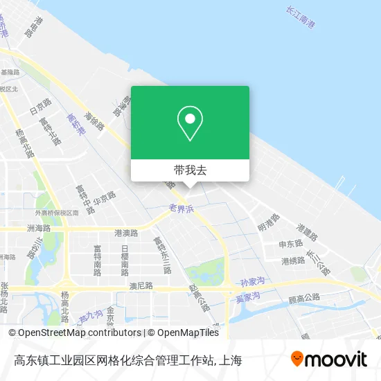 高东镇工业园区网格化综合管理工作站地图