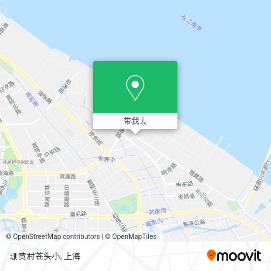 珊黄村苍头小地图