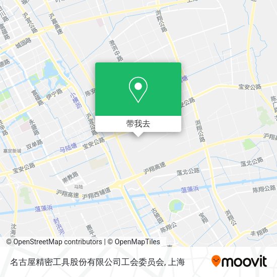 名古屋精密工具股份有限公司工会委员会地图